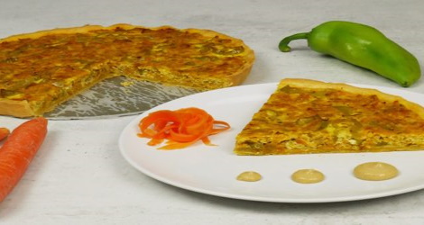 Κις λορέν λαχανικών Quiche Lorraine