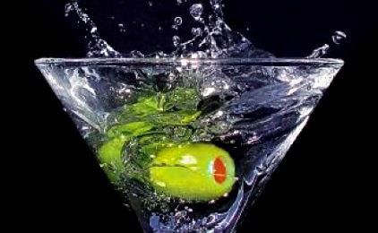 Dirty Martini cocktail