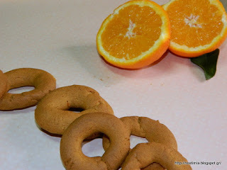 Κουλουράκια πορτοκαλιού Orange cookies