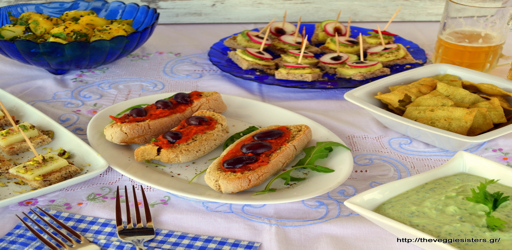 Ιδέες για καλοκαιρινό μπουφέ finger food