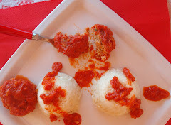 Κεφτεδάκια Σόγιας Soya meatballs in tomato sauce