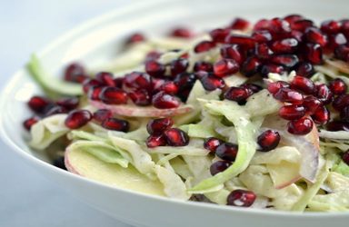 Σαλάτα Coleslaw με ρόδι