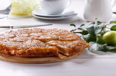 Τάρτα μήλου ανάποδη (Tarte tatin)