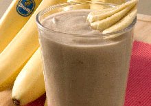 Σμούθι (smoothie) μπανάνα σοκολάτα