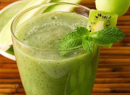 Smoothie πεπόνι ακτινίδιο