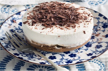 Cheesecake με Μπανάνες