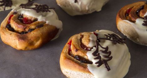 Χριστουγεννιάτικα ρολάκια 