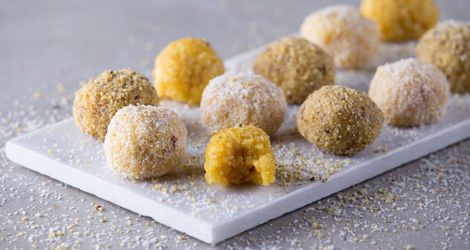 Τρουφάκια αμυγδάλου