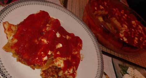 Kανελόνια με κιμά στον φούρνο 