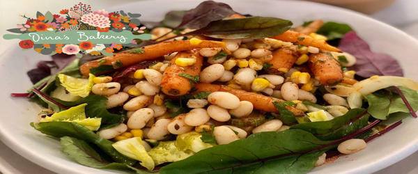 ΣΑΛΑΤΑ ΜΕ ΦΑΣΟΛΙΑ και ΣΙΚΟΡΕ