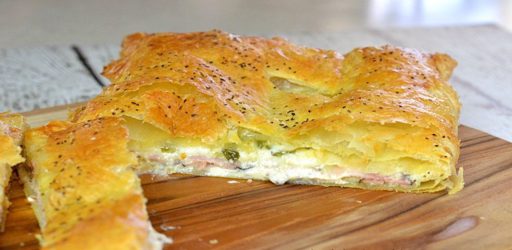 Η πιο απλή αλλά και η πολύ νόστιμη Ζαμπονοτυρόπιτα