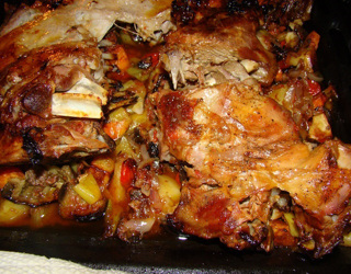 Κατσικάκι με λαχανικά