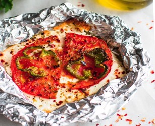 Φέτα Ψητή με ντομάτα σε όλους αρέσει