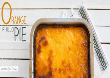 Πορτοκαλόπιτα κόλλημα