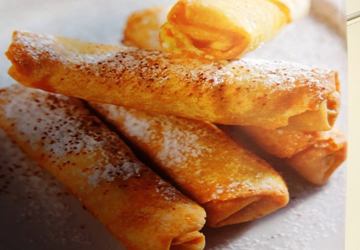 Φλογέρες με Ξηρούς Καρπούς και Σοκολάτα