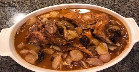 Παραδοσιακό Κουνέλι Στιφάδο