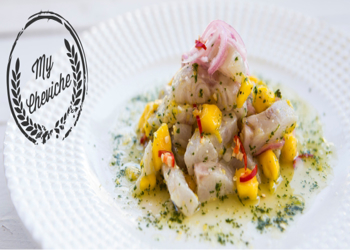 Σεβίτσε λαυράκι με Mango