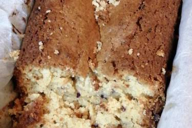 Κέικ βανίλιας φρούτου