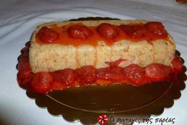 Κορμός ινδοκάρυδο με γλυκό κουταλιού
