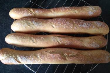 Μπαγκέτες χωρίς ζύμωμα
