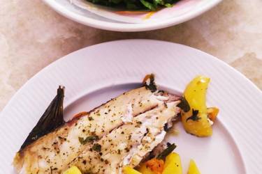 Ψάρι πλακί στο φούρνο
