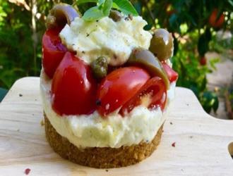 Cheesecake Ντάκος για gourmet καταστάσεις