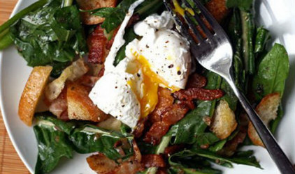 Σαλάτα Lyonnaise από τη Γαλλία