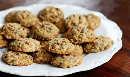 Μπισκότα βρώμης με σταγόνες σοκολάτας
