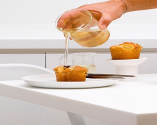 Μάφιν με γιαούρτι και σταφύλια