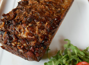 Χριστουγεννιάτικο μενού Ρολό με μανιτάριαπράσα κ καρύδια-Christmas menu Mushroom leek walnut loaf