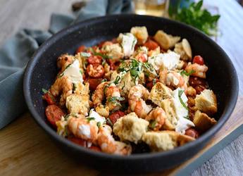 Γαρίδες σαγανάκι 		