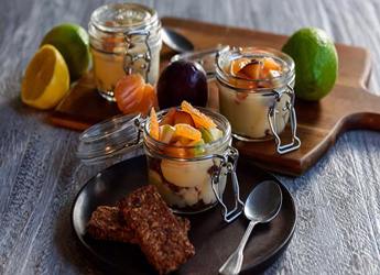 Γλυκιά κρέμα με τραγανές μπάρες 		