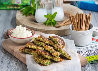 Κολοκυθοκεφτέδες 		