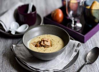 Βελουτέ κουνουπίδι με απάκι		