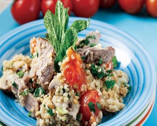 Ψαρονέφρι µε ζεστό ταµπουλέ