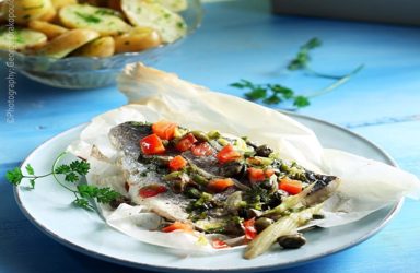 Τσιπούρα στη λαδόκολλα