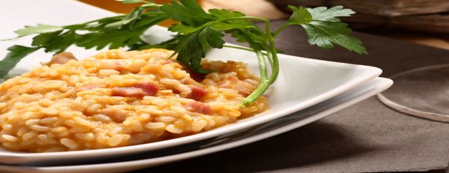 Ριζότο με μπύρα και σπεκ