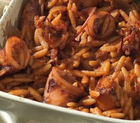 Γιουβέτσι με σουπιές