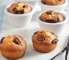 Μάφιν με σοκολάτα χωρίς μίξερ