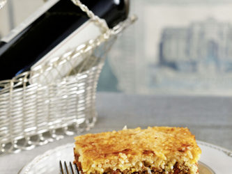 Ρύζι στο φούρνο «γεμιστό» με κιμά