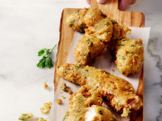 Τηγανητό ψάρι με εξωτική κρούστα