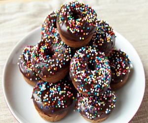 Σοκολατένια ντόνατς