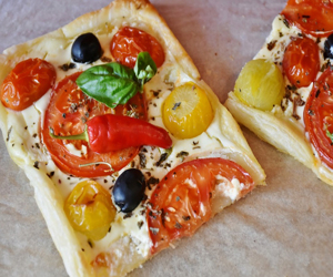 Τάρτα με ντομάτα