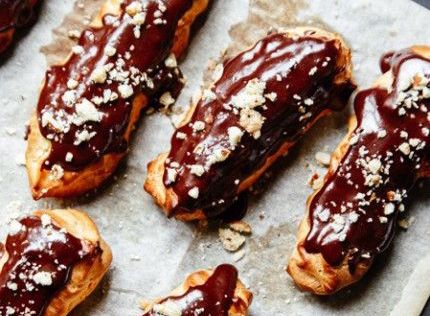 Εκλέρ με φουντούκια