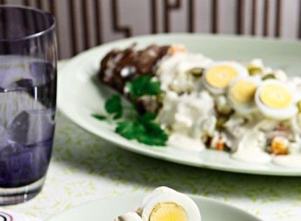 Ψάρι αθηναϊκή μαγιονέζα