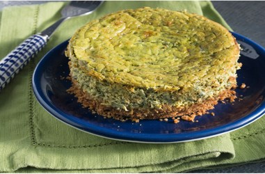 Αλμυρό Cheesecake με Γεύση Σπανακόπιτα