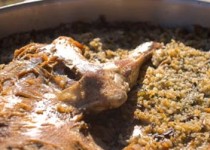 Αρνί γεμιστό στο φούρνο