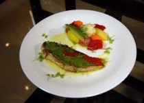 Φαγκρί με πέστο ρόκας