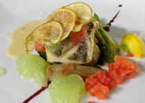 Φιλέτο φαγκρί με λαχανικά