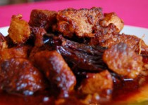 Τηγανιά κρασάτη